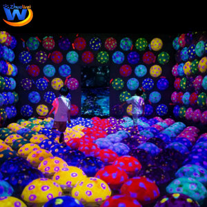 유치원 및 쇼핑몰을위한 몰입 형 실내 학습을위한 핫 세일 <span class=keywords><strong>AR</strong></span> 대화 형 점프 볼 게임 - Product Image 1