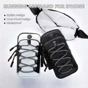 Brassard de sport universel et tendance, résistant à l'eau et aux chutes, pour téléphone portable, compatible iPhone, idéal pour la course, le fitness et la gym - Product Image 2