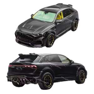 Kit de carrocería de fibra de carbono seco estilo Msy, parachoques delantero, parachoques trasero, falda lateral, alerón, capó, kit de carrocería ancho para <span class=keywords><strong>Audi</strong></span> Rsq8 2025 + - Product Image 2