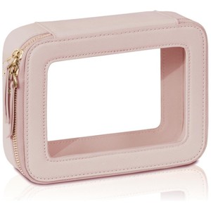 Sac de maquillage transparent en PVC en gros, pochette de voyage étanche avec fermeture éclair pour cosmétiques et articles de toilette pour femmes, logo personnalisé - Product Image 6
