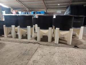 Réservoirs de <span class=keywords><strong>carburant</strong></span> et d'eau en plastique à fond conique en LLDPE, fabriqués sur mesure par une usine OEM ODM, rotomoulés, durables, garantie 2 ans, haute pression - Product Image 4