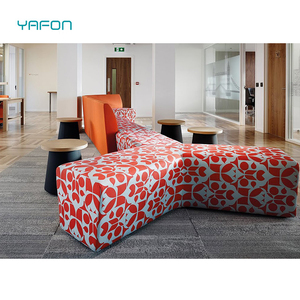 Conjunto de sofá de oficina, muebles, sofá, asientos, sala de vestíbulo, Banco de espera, Combinación libre Modular, sofá de sala de espera de oficina - Product Image 4