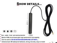 Antenne amplificatrice de signal 2G/4G LTE/2.4G/3G/GSM à bande complète personnalisable avec logo, antennes plates Wi-Fi