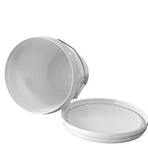 Usine directe 1-25L seau en plastique à dessus ouvert avec poignée boîte transparente de qualité alimentaire pour la nourriture et l'eau 15L/20L baril pour l'utilisation de la peinture - Product Image 4