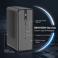 Mini PC Zkmagic ZKH1 con AMD Ryzen AI MAX+ PRO 395, 128GB LPDDR5x, NPU de 50+ TOPS, Radeon 8060S, Estación de Trabajo con IA, WiFi 7, Windows 11