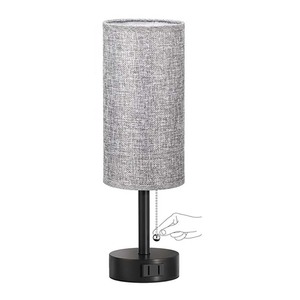 Taikoo không dây phòng ngủ có thể sạc lại đèn cạnh giường ngủ hiện đại phong cách trắng Bảng Đèn dây kéo chuyển đổi ánh sáng đèn bàn - Product Image 4