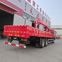 Grue de levage Dongfeng 6X4 montée sur camion, grue à flèche, prix compétitif, directement de l'usine