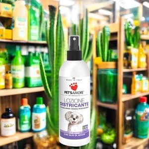 Champú profesional para perros con aceite de argán Ingredientes naturales Loción desenredante sin enjuague para desenredar nudos Limpieza de mascotas Baño - Product Image 4