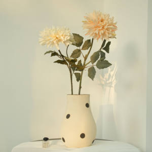 Yapay çiçek 2 kafa güneş krizantem düğün dekorasyon fabrika toptan çiçek ev mobilyası - Product Image 5