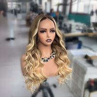 Perruques Lace Front en Cheveux Humains Européens de Luxe, Vente en Gros Usine 2025, Cheveux Remy HD Personnalisables en Couleur
