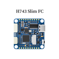 Nouveau contrôleur de vol H743 Slim d'origine avec capteur de courant intégré pour drones de course FPV et avions modèles