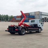 Camion benne à bras de ramassage détachable pour la collecte des déchets, le recyclage et le transport de matériaux en vrac