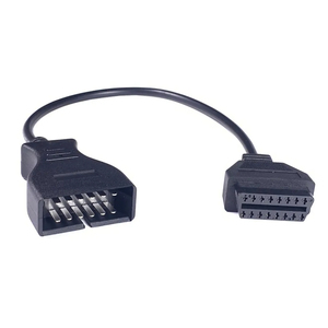 Newest OBDII OBD <strong>2</strong> <strong>Adapter</strong> Cable GM 12 Pin 16 Pin Auto Diagnostic Connector for Vehicles Scanner Car Cable Connector - Product Image 1