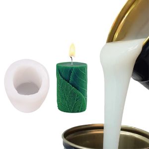 Goma de silicona para fabricación de moldes líquidos, materia prima de gel de silicona para fabricación de moldes de velas - Product Image 3