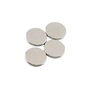 批发价格小钕磁盘N35锌涂层圆形磁铁磁性珠宝包装盒