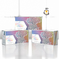 Boîte de présentation magnétique en acrylique pour cartes Pokémon Eevee Prismatic Evolutions SPC scellées