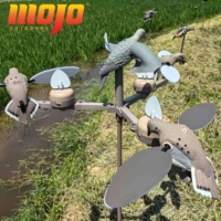 MOJO Outdoors Dove a Flicker Lot de 4 Ailes Rotatives Faciles à Utiliser et Durables pour les Appâts de Chasse