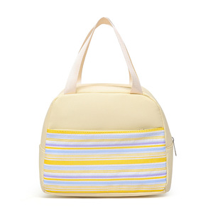 Large Capacity Three-Piece Set Ethnic Striped <b>Backpack</b> Female Students Waterproof Cartoon Literary Combination Fresh New Design - Product Image 6