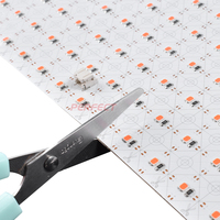 3000k/4000k/5000k LED Usine Cuivre PVC Corps Découpable 24V Luces Ultra Mince Rétro-Éclairage SMD2835 Panneau Flexible Led Feuille de Lumière