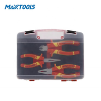 Jeu de pinces isolées VDE 1000V OEM 3 pièces, pinces à bec long, pinces coupantes diagonales, IEC60900, outils manuels pour électriciens