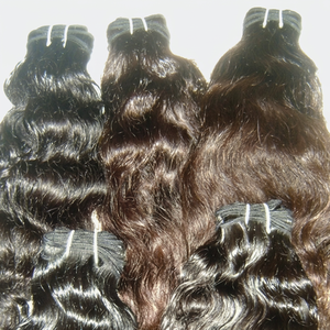 Cabello Remy 100% Virgen, Cabello Humano Remy con Doble Trama a Máquina, Cabello Indio para Tejer, 100g, Disponible en Todos los Colores - Product Image 1