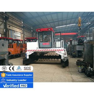 נתיב קומפוסט טרנר עם מים טנק קומפוסט ביצוע מכונות אורגני דשן סורק סוג קומפוסט טרנר מכונה - Product Image 4