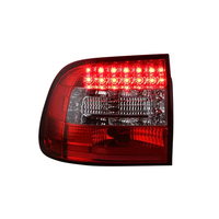 Nuevo 2003-2007 Cayenne luces traseras de coche señales de giro de freno luz trasera de marcha atrás con lente roja 12V voltaje