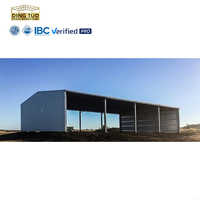 Bâtiment d'entrepôt, d'atelier ou de hangar à structure métallique en acier, sans colonnes centrales, très demandé