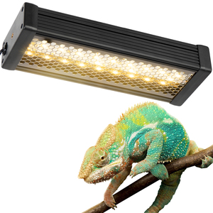 Lampada per Rettili a Spettro Completo <span class=keywords><strong>UVB</strong></span>+UVA Dimmerabile con Timer, Lampada Riscaldante per Tartarughe e Lucertole, Supplemento di Calcio e Illuminazione per il Basking - Product Image 2