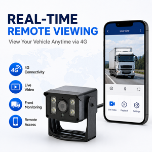 Caméra de véhicule ES803 1080P avec suivi GPS GLONASS GSM, vidéo en direct, surveillance à distance, vision nocturne <span class=keywords><strong>IR</strong></span>, IP67, pour camions, bus, taxis, flotte - Product Image 1