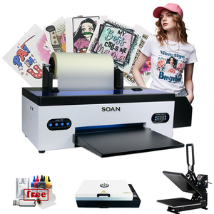 Mini Small Digital Roll Clothes T <b>Shirt</b> Heat Transfer Printing Machine 33cm A3 DTF <b>Printer</b> for T-<b>shirt</b> Small Business - Product Image 1
