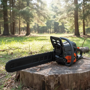 Motosierra 450E 3.2kW 60CC Barra de 18/20 Pulgadas Profundidad de Corte de 400/500mm Profesional para Huertos y Bosques - Product Image 1