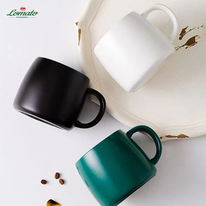 <span class=keywords><strong>Mug</strong></span> à café en céramique mate personnalisé avec logo, grande poignée confortable, tasse à boire en <span class=keywords><strong>porcelaine</strong></span>, cadeau pour restaurant, mugs à café en gros - Product Image 2