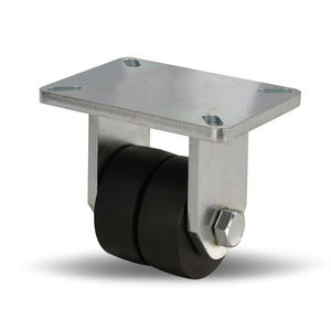 Laden von 2800kg <span class=keywords><strong>Super</strong></span> Heavy <span class=keywords><strong>Duty</strong></span> Eisen/Stahl-Kern-Nylon-Lenkrädern mit geringer Schwerkraft 4-Zoll-Industrie-Doppelrollen OEM-Unterstützung - Product Image 5