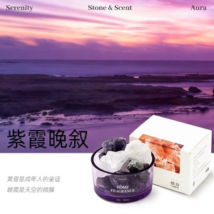 ชุดของขวัญเทียนหอมกลิ่นถั่วเหลืองสีมาการองในถ้วยคริสตัลน่ารัก สำหรับอโรมาเธอราพี ของชำร่วยงานแต่งงาน ของที่ระลึกวันหยุด ดีวาลี อีสเตอร์ - Product Image 4