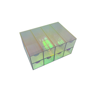 <b>Acrylic</b> <b>Storage</b> Box Desktop Drawer Style Transparent Cosmetic Organizer Multi Compartment With Drawers For Makeup Jewelry - Product Image 2