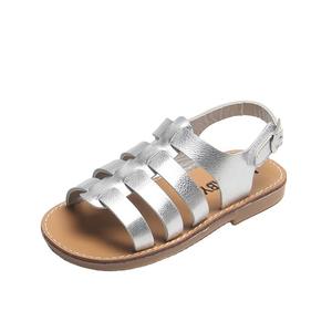 Chaussures décontractées pour enfants pour l'été, sandales pour bébé avec fermeture velcro, semelle extérieure en tendon de bœuf, hauteur de la cheville, semelle souple, chaussures confortables - Product Image 5