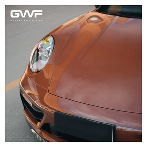 GWF TPU pintura Chocolate pintura protección película autocuración Anti arañazos Color cambio cuerpo envoltura para coches UV prueba rollo - Product Image 6