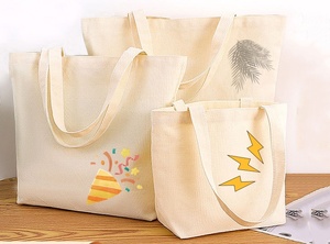 Sac fourre-tout en coton personnalisé avec logo, sac à bandoulière pour le shopping, vente en gros, publicité promotionnelle - Product Image 5