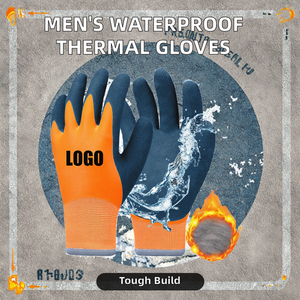 Guantes de Seguridad Gruesos Personalizados para Hombre, para Clima Frío, Impermeables, Térmicos, para Trabajo en Frigoríficos, Anticongelantes - Product Image 2