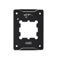 Plateforme CPU Coolleo AM5 pour AMD, cadre anti-déformation en alliage d'aluminium CNC, correction de la flexion, accessoires informatiques fixes
