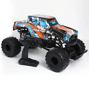 All Terrain 2.4G 4X4 Off Road Radio Control 4 Schokken Big-Wheel Volwassenen Woeste Modder Woestijn Big Rc 4wd Auto Monster Truck 1 6