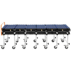 Yeni malzeme ABS streç 1:3 ışık makaralı konveyör kemer naylon tekerlekler - Product Image 2