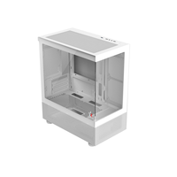OEM Mini ITX MATX Gaming PC Case con panel de vidrio templado China Factory SPCC Structure RGB Fan Factory Design