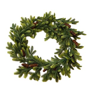 Guirlande <span class=keywords><strong>de</strong></span> Noël artificielle <span class=keywords><strong>en</strong></span> pin avec cônes <span class=keywords><strong>de</strong></span> pin, verdure réaliste <span class=keywords><strong>en</strong></span> <span class=keywords><strong>sapin</strong></span> persistant pour <span class=keywords><strong>couronne</strong></span>, décoration <span class=keywords><strong>de</strong></span> porte et <span class=keywords><strong>de</strong></span> cheminée - Product Image 5
