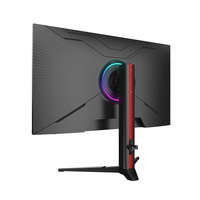 Monitor de 24 Pulgadas, 100hz, Sin Bordes, Oficina, Resolución 2k 2560*1440, Pantalla de Ordenador de Oficina, Base Ajustable en Altura