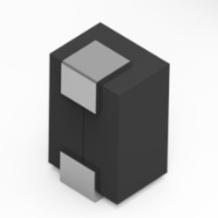 Inductor de Bobina de Cobre Plano Blindado de Montaje Superficial SMD Texasia Tamaño 1012 Serie 744310120xx, Alta Corriente 37A MnZn DC