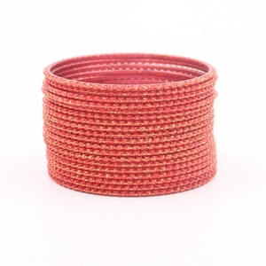 Brazaletes de Aluminio con Diseño de Zari Dorado Calibre 94 98, Brazaletes Tradicionales de Moda en Cientos de Colores - Product Image 5