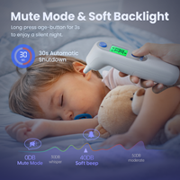 Thermomètres auriculaires infrarouges à code couleur (3 couleurs) pour bébés et usage médical – Prix de gros