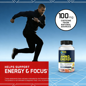 حلوى الطاقة بالأحماض الأمينية - مكمل ما قبل التمرين لاستعادة العضلات وحرق الدهون وفقدان الوزن للبالغين (غير مخصص للحوامل) معزز طبيعي للمناعة - Product Image 4